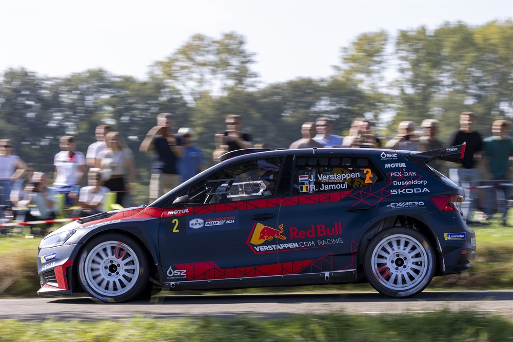 Knappe zege Jos Verstappen in Eurol Hellendoorn Rally