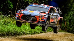 Ott Tänak wint WRC Rally van Estland