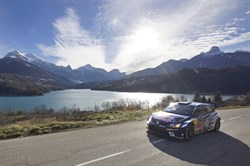 Ogier aan de leiding in Monte Carlo