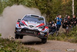 Ott Tänak wint de WRC Rally van Finland