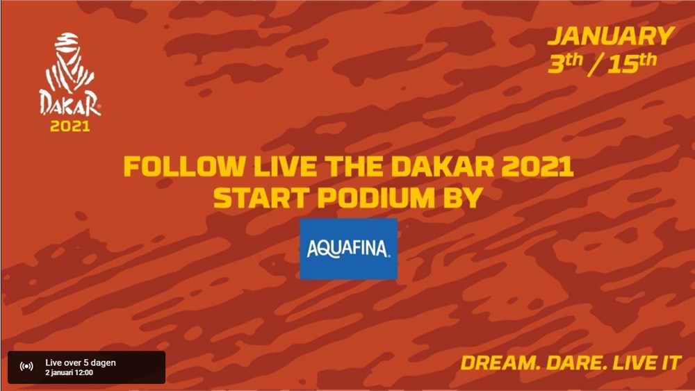 Live stream Dakar 2021
